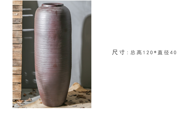 Jingdezhen ceramic restoring ancient ways of large sitting room stores to arranging the adornment furnishing articles vase simulation flower flower