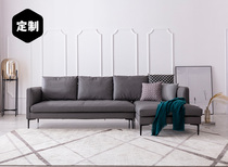 6 Gothic says furniture -- modern wind-style minimalist sofa tech cloth skin-feel leather calf leather customizable S1966