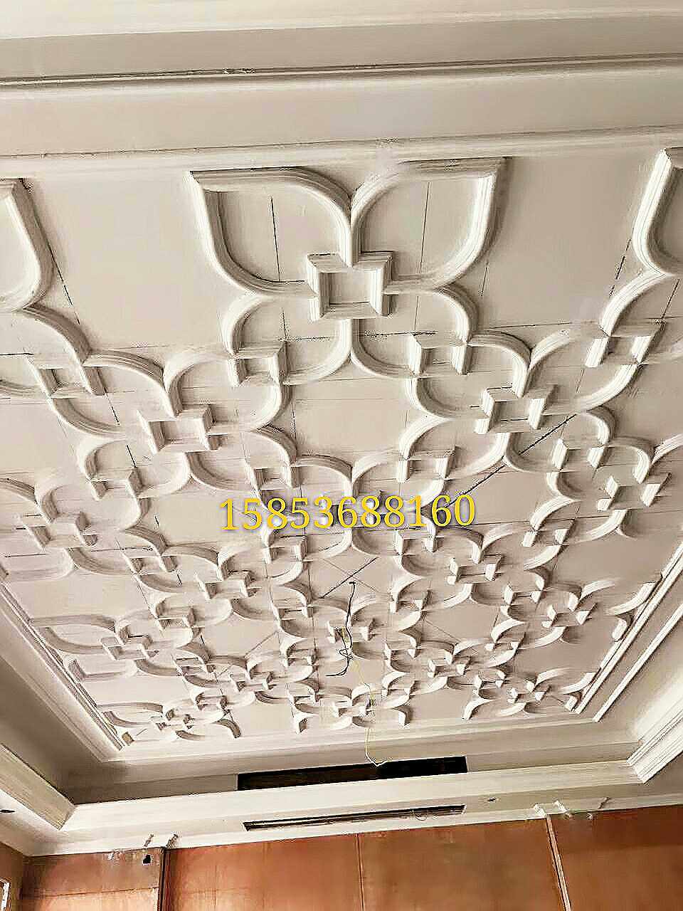 Eurostyle Living Room Canopy Ceiling Suspended Ceiling Plum Blossom Plaster Line Plaster Line Styling Floral Angle Profiled Plaster Line Custom