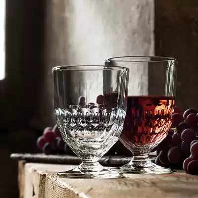 Imported LA ROCHERE goblet of French origin Household dining room cup High temperature resistant crystal cup glass