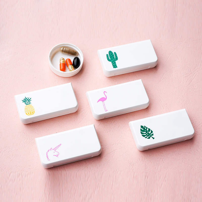 German import photophobic ultra mini small medicine box with portable packaging early afternoon convenient containing box small number