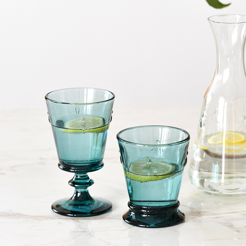 French imports La Rochere water glass Women's glass Cup Home hospitality Coke Coke juice Cup Big Lead