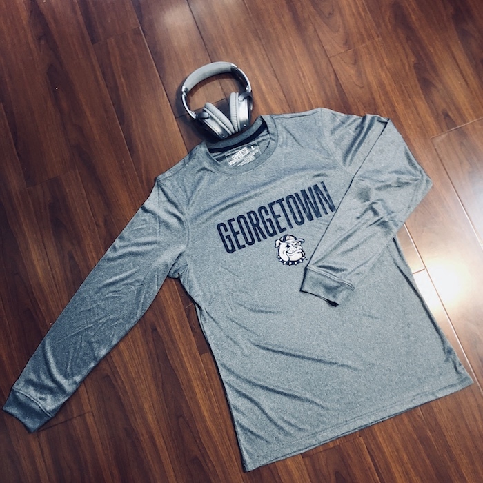 Ncaa North Carolina Blue American-Style Baseball Basketball Training Long-Sleeve Shooting Sports Performance Shirt Breathable Quick-Dry T-Shirt