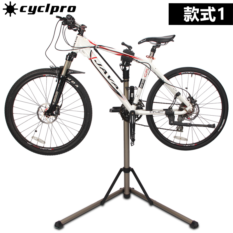 Bicycle adjustment frame Mountain bike tripod maintenance frame Road car display frame Bicycle parking rack hanging frame