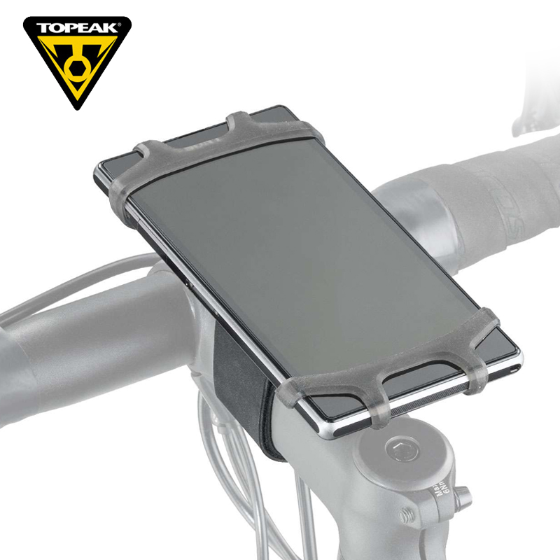 TOPEAK Mountain Road Bike Silicone Silicone Cell Phone Rack Quick Demolition Navigation Bracket Riding Gear Accessories TT9849