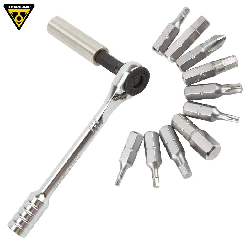TOPEAK Bike Tools Mountaineering Carts Repair Kits Crowbar Rod Ratchet Active Wrench Group TT2524