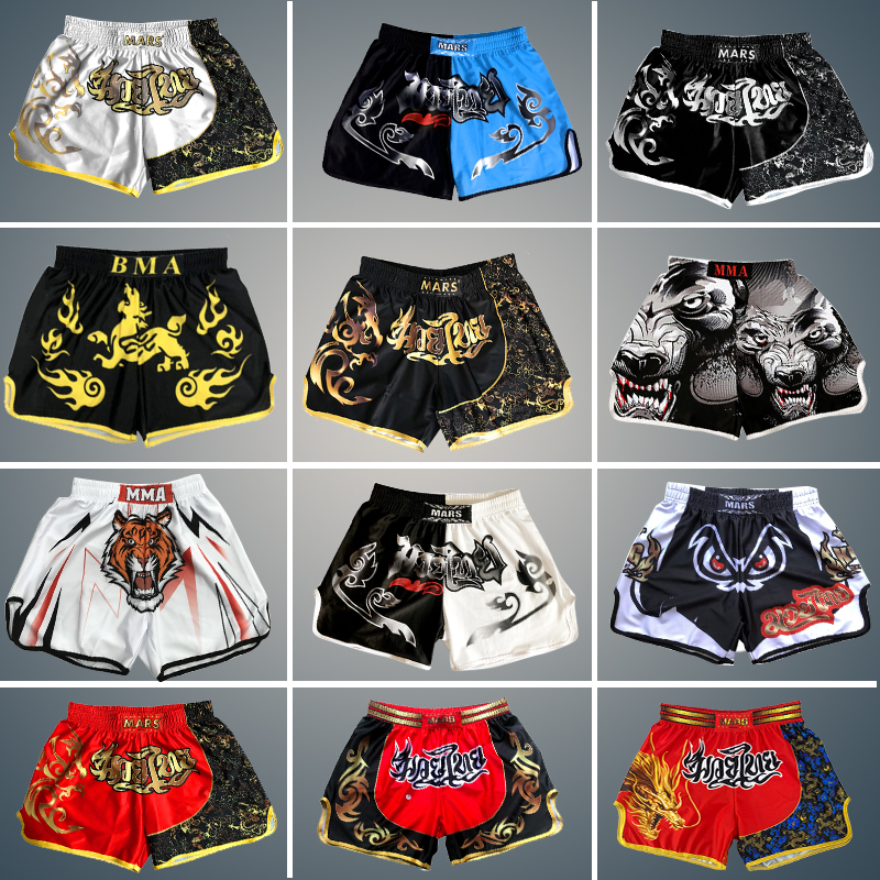 Martial Arts Shorts for Men, Ufc Boxing Uniform, Martial Arts Sports Fitness Running Training Fighting Mma Fighting Pants Martial Arts Shorts for Men, Ufc Boxing Uniform, Martial Arts Sports Fitness Running Training Fighting Mma Fighting Pants