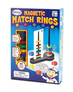 Pairing Magnetic Ring Magnet Magnetic Suspension Magnetic Rod Exploring Magnetic Early Childhood School Science Physics Experiment Early Teaching Aids