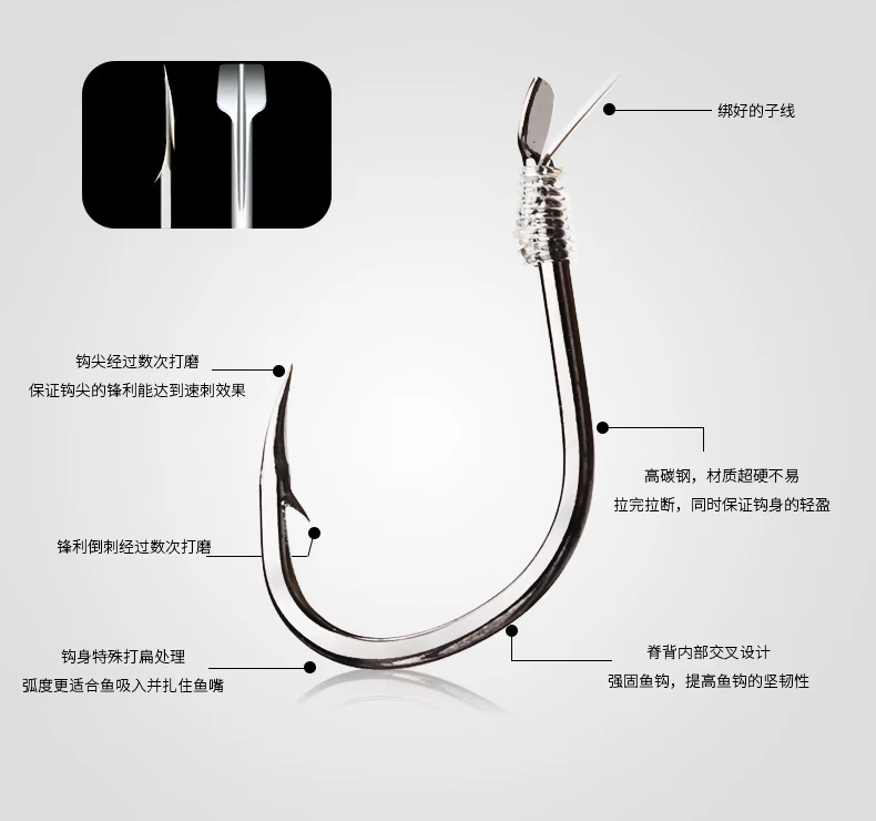 Wei Union buộc dây câu cá móc vàng tay áo Isseu mới Kanto móc phụ kiện câu cá thiết bị câu cá cần câu shimano 2 khúc