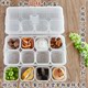 Bohui Food Sampling Box Hotel ໂຮງຮຽນອະນຸບານ Canteen ອາຫານ Sampling Box Dishes Sampling Packaging Tasting Box