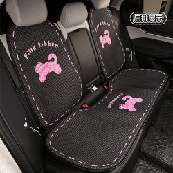 4 계절을위한 만화 고양이 카시트 쿠션