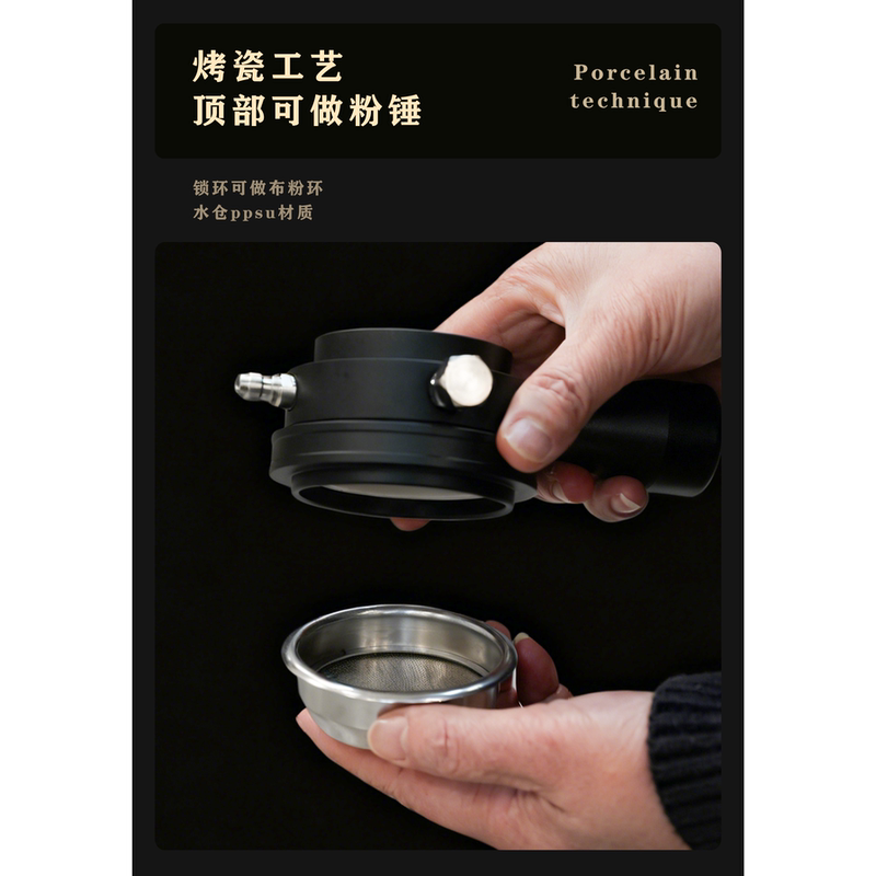 Topyoys Outdoor Portable Pneumatic Coffee Maker Moka Pot Italian Style