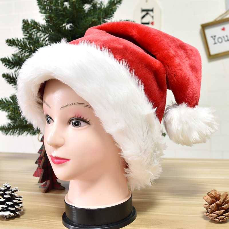 christmas decoration christmas hat adult christmas hat print pentagram snowflake santa hat christmas hat