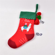 Christmas Decorations Christmas Socks Pendant Mall Shop Door Face Arrangement Items Festive Gifts Gift Bags Doors Hang