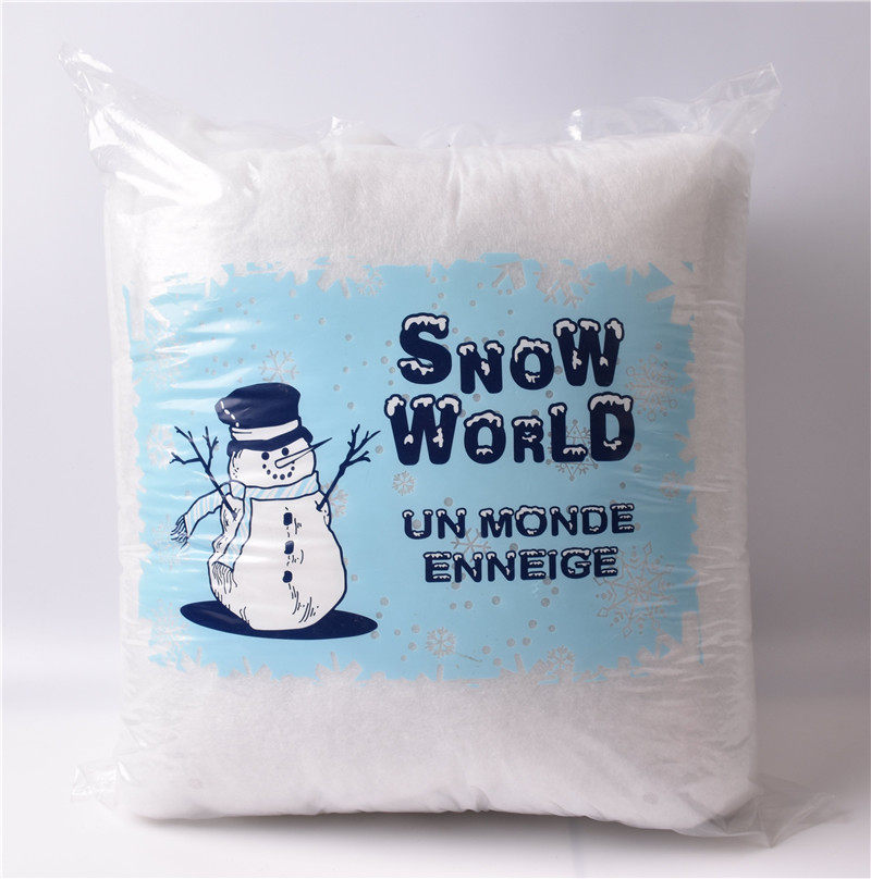 Heidi Artificial Snow Blanket Christmas Snow Ground Cotton 2 m Long Christmas Snow View Arrangement Supplies Emulation White Cotton Blanket Cotton Cushion