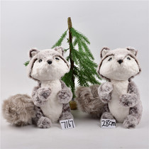 Christmas Decorations Patio Swing Piece Outdoor Landscaped Nursery School Decoration Pendulum simulation Animal small squirrel swing piece