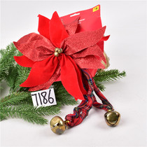 Christmas Decorations Christmas Tree Printed Butterfly Knot Accessories Mall Hotel Shop Window Floral Ring Arrangement Butterfly Knot Pendant