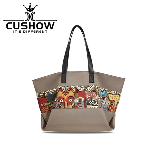 Нейлоновая вместительная и большая летняя универсальная сумка на одно плечо