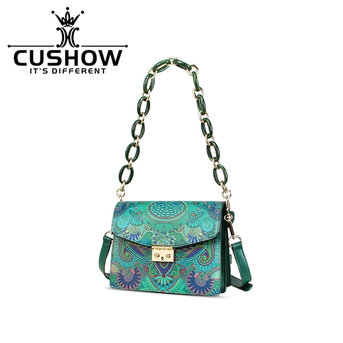 Модная кожаная портативная универсальная сумка на одно плечо, в западном стиле, из натуральной кожи