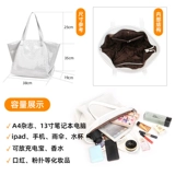 Модная сумка, летние универсальные вместительные и большые блестки для ногтей, новая коллекция