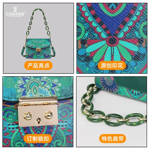 Модная кожаная портативная универсальная сумка на одно плечо, в западном стиле, из натуральной кожи