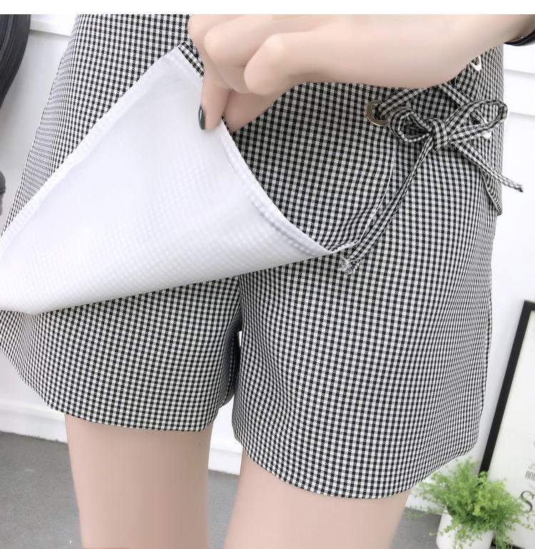 VK旗艦店 韓國風露肩時尚雪紡高腰系帶綁帶套裝短袖裙裝