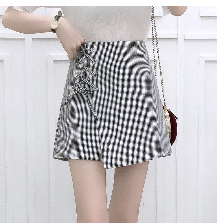 VK旗艦店 韓國風露肩時尚雪紡高腰系帶綁帶套裝短袖裙裝