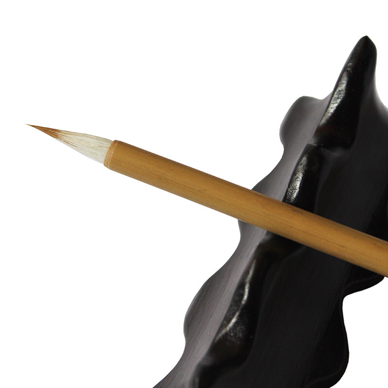 Monet chicken wolf watercolor brush brush small script copy script copy Buddhist scripture handwritten copy red heart scripture soft hair