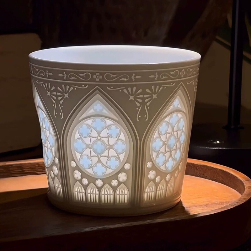 Jingdezhen Ceramic Exquisite Hollow-Out Church-Style High-Transparency Home-Use Light Luxury Premium Coke Cup Gift, Popular on Xiaohongshu Jingdezhen Ceramic Exquisite Hollow-Out Church-Style High-Transparency Home-Use Light Luxury Premium Coke Cup Gift, Popular on Xiaohongshu