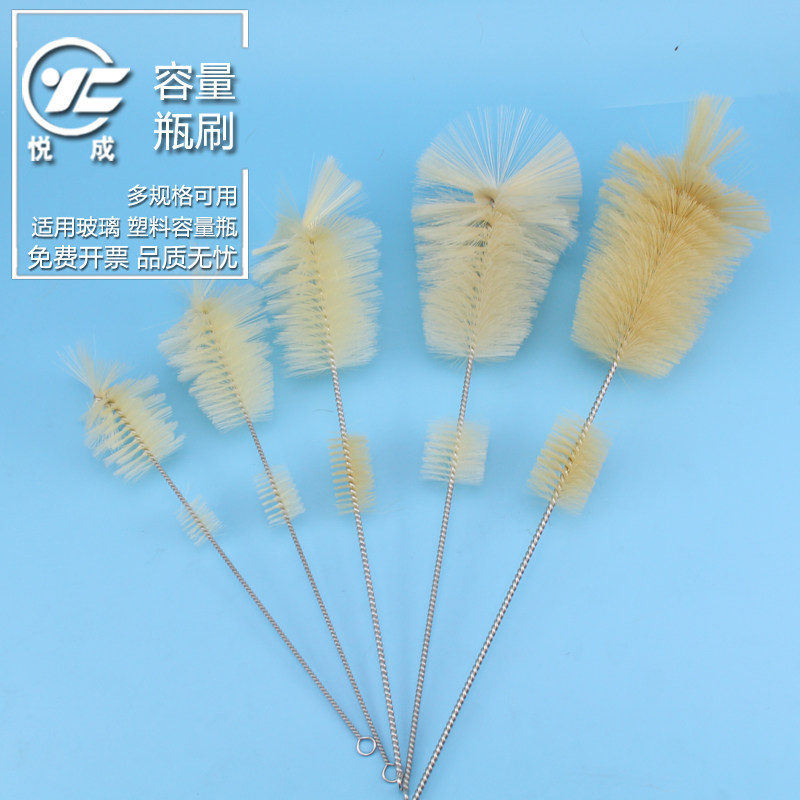 Yuecheng Laboratory Glass Plastic Capacity Bottle Brush Applicable 100 250 500 1000 2000ml
