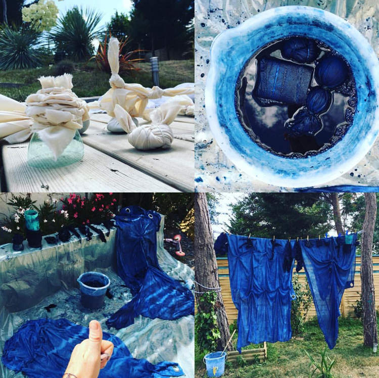 Indigo Mud, Indigo Paste, Plant Dye, Tie-Dye Material Kit, Tutorial, Plant Dyeing, Batik, DIY Indigo Dyeing, Cold Dyeing, No Boiling Required