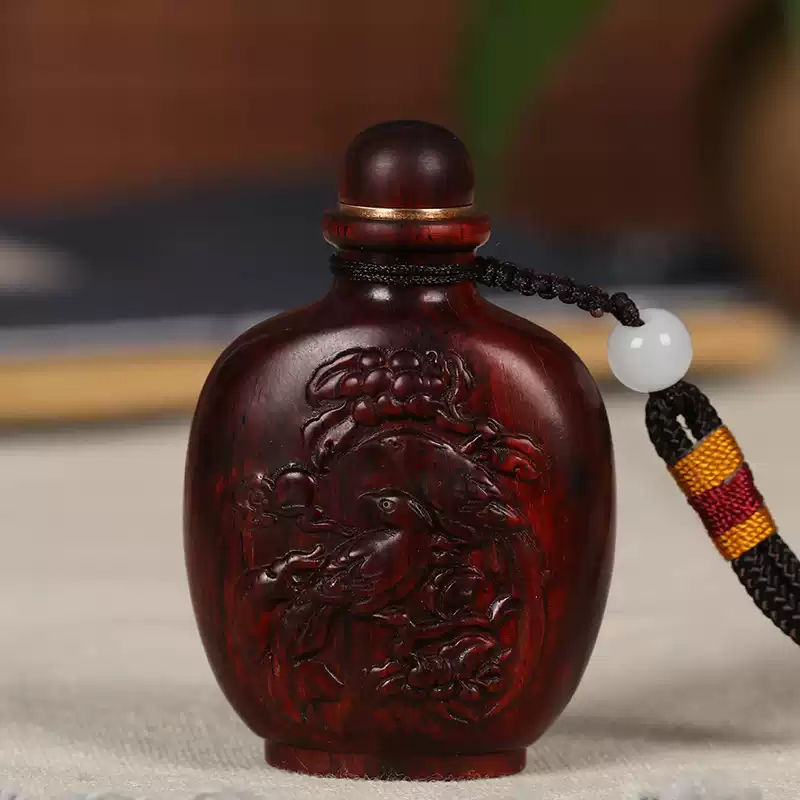 景泰藍鼻煙壺收藏禮品銅胎掐絲琺瑯中式工藝送長輩朋友