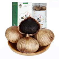 Yunnan Dali specialty single head black garlic Pinhong garlic power single head garlic 250g canned 90 days fermentation