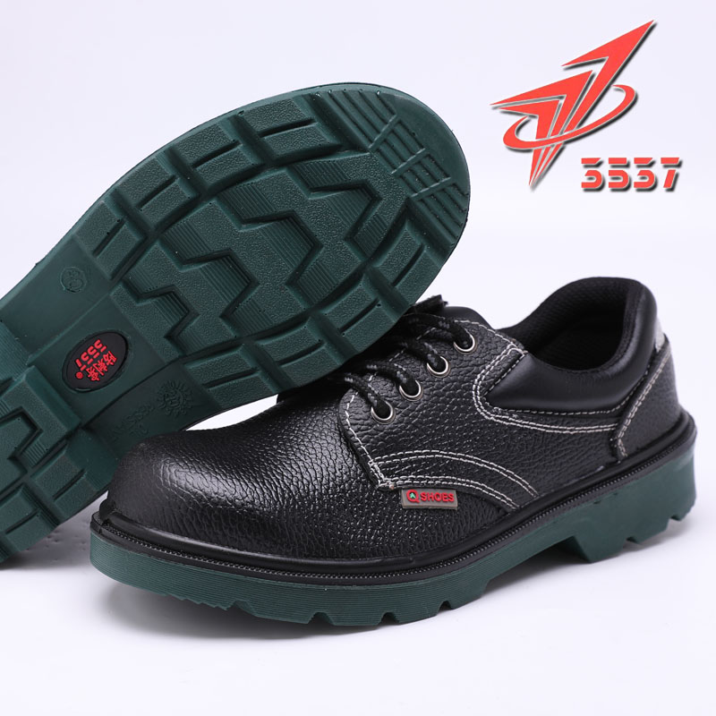 3537 Labor shoes head coat wear anti - slip anti - smashing anti - piercing shoes and shoes at the workplace