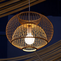 Natural home original flat peach chandelier Chinese simple living room study dining room lighting tea room homestay handmade lamp home