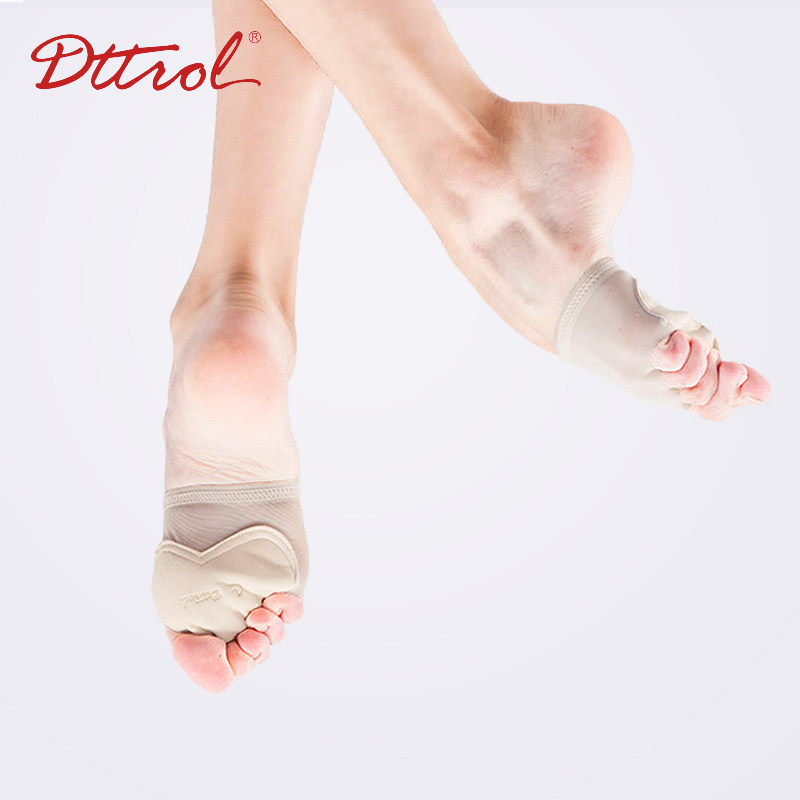 Deteer dance shoes half-foot foot cover belly dance half-foot shoes modern dance half-foot shoes foot cover
