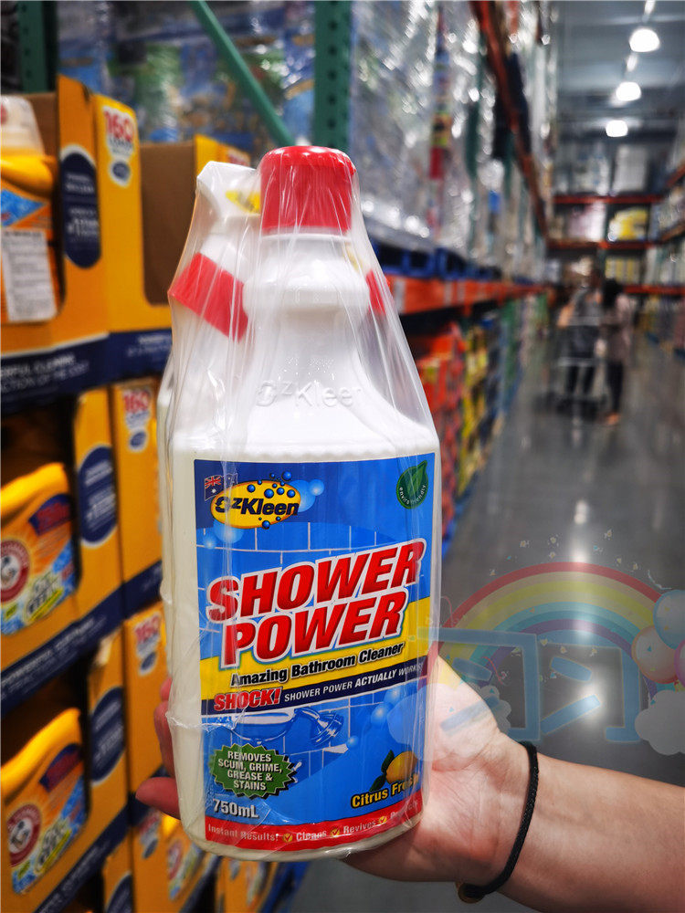 Shanghai costco Australia imports OZKLEEN bath toilet detergent 750ml is easy to clean and effectively dedirt