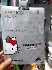 чулочно-носочные изделия 【现货】calzedonia hello kitty厚薄拼接连裤袜卡通猫咪美腿袜