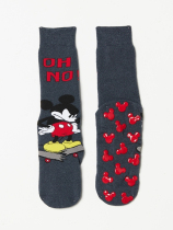(Spot)Calzedonia childrens socks Cartoon Minnie Mouse cotton elastic socks sweat-absorbing fun non-slip socks