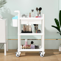 Beauty cart Beauty cart storage rack Medical nail special storage car Instrument rack Hair tool car