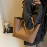 Вместительная и большая ретро сумка на одно плечо, премиум класс