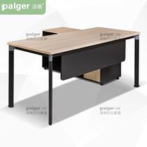 Paige Office Furniture Desk Modern Brief Middle Class Desk Manager Table Manager Table President Desk President to the left side
