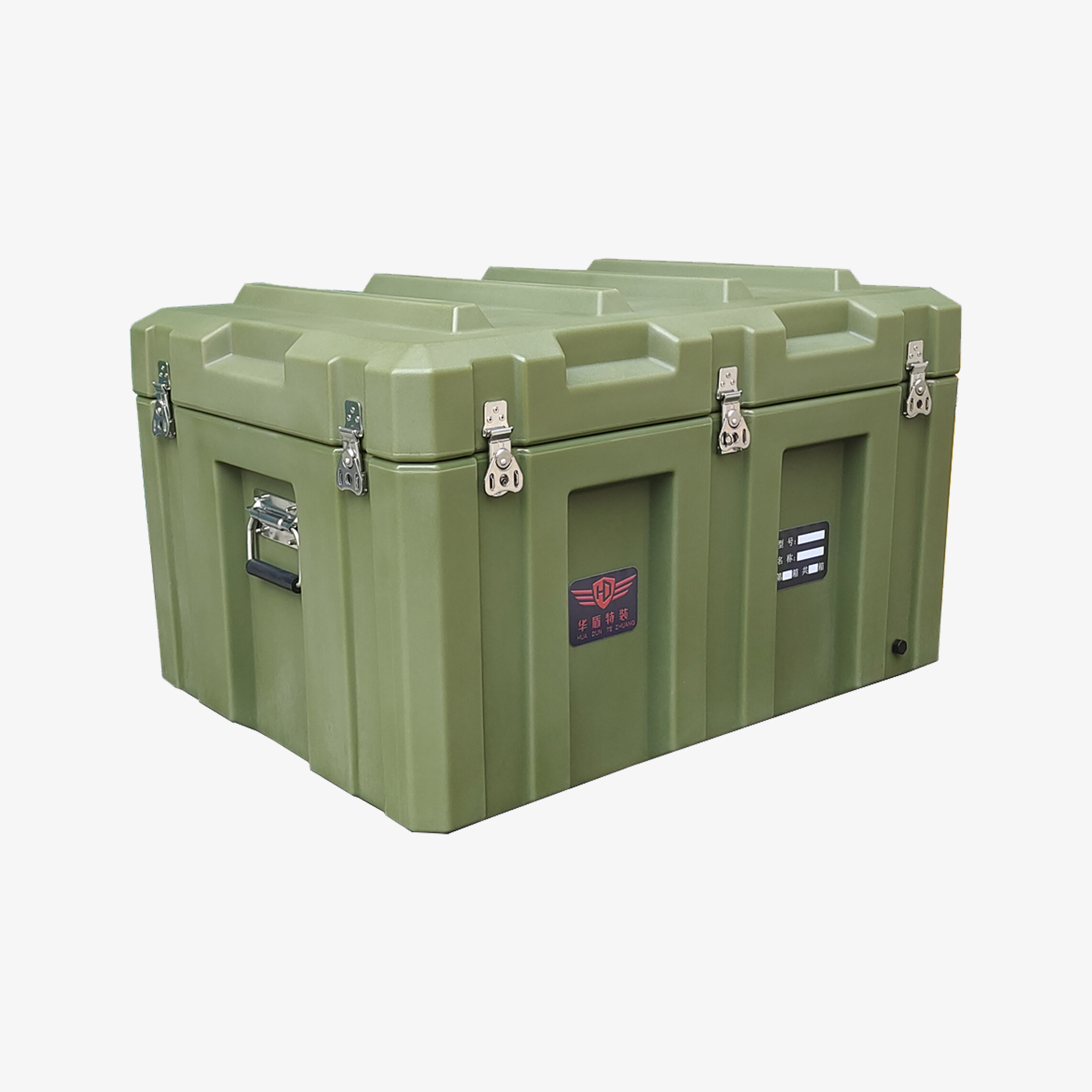 滚塑箱800x600x500军绿色储物箱空投车载物资运输箱三防箱有何特点