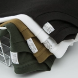 Цветная хлопковая приятная телу футболка с коротким рукавом подходит для мужчин и женщин, свободный крой