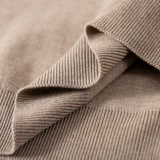 Демисезонный утепленный трикотажный свитер для отдыха подходит для мужчин и женщин, высокий воротник