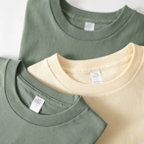 Абрикосовая хлопковая матча, однотонная футболка подходит для мужчин и женщин, в американском стиле