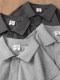 240g Heavyweight 7A Grade Antibacterial Solona Short-Sleeve Polo Shirt, Solid Color, Loose and Simple, Versatile T-Shirt for Men and Women in Summer