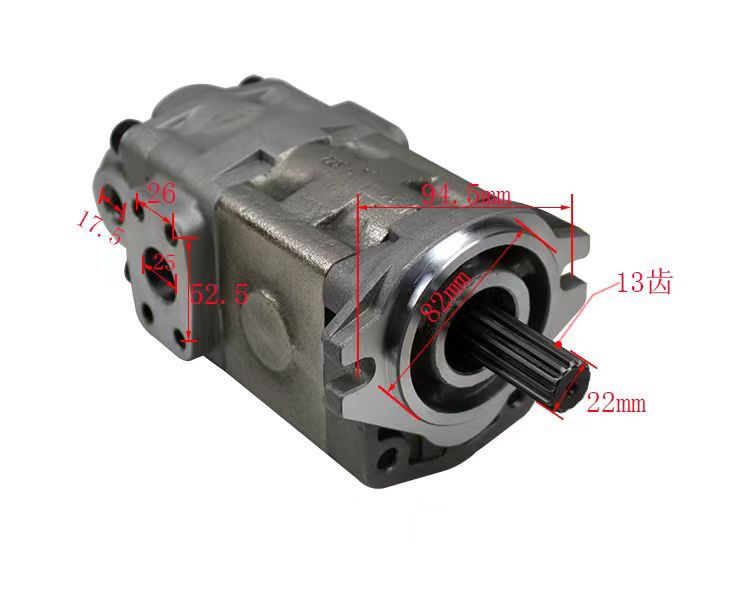 Heli Sdy Hangcha Forklift Liugong Double Gear Pump Oil Pump Shimadzu Sdy-323.5F1H1-R486Dh