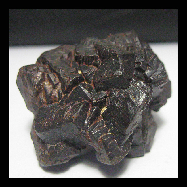 Mineral ore Mineral standard FE3330PB4 Ochre * Limonite*Hematite cluster 3 3cm42g