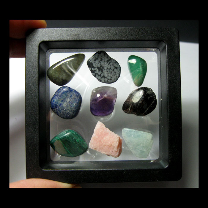 Mine crystal raw stone SS4001MF* 9 types of mineral small raw stone * distribution film case (1-2cm40g) special price-Taobao